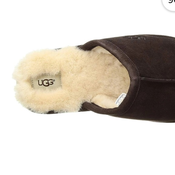 Ugg Scuff Slipper Slides Style 1101111 Brown Espresso Men's Size 11 - Picture 5 of 15